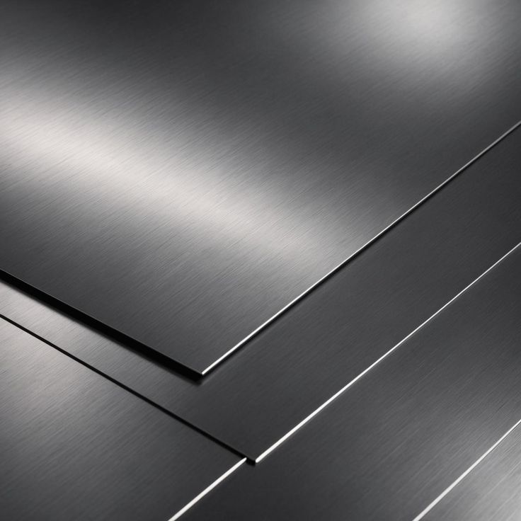 Brushed stainless steel